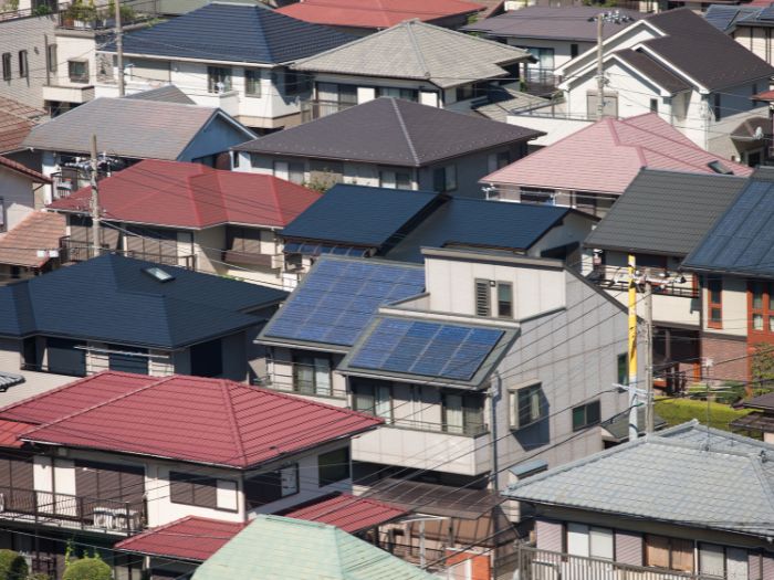 豊中市住宅街
