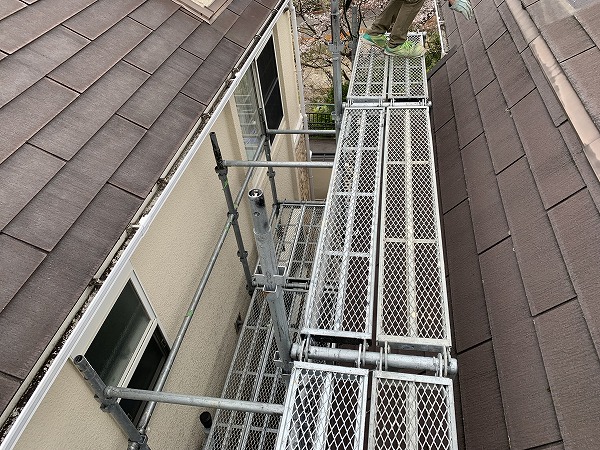 豊中市熊野町で屋根修理！スレート屋根を部分補修